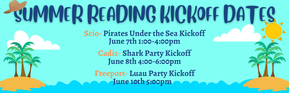 kick off dates for summer reading 