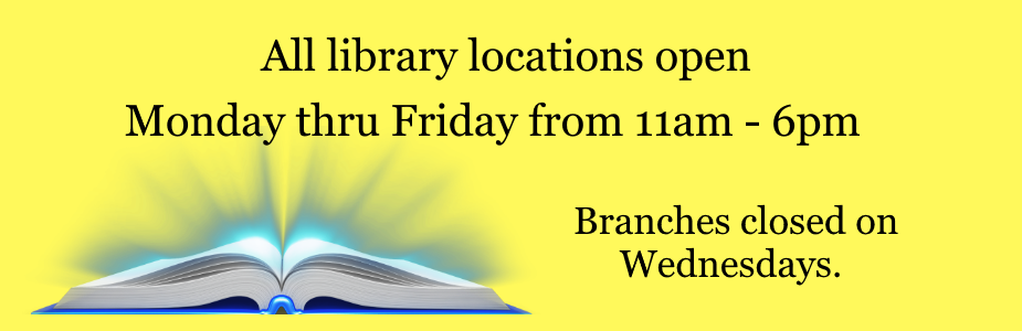 All library locations open
